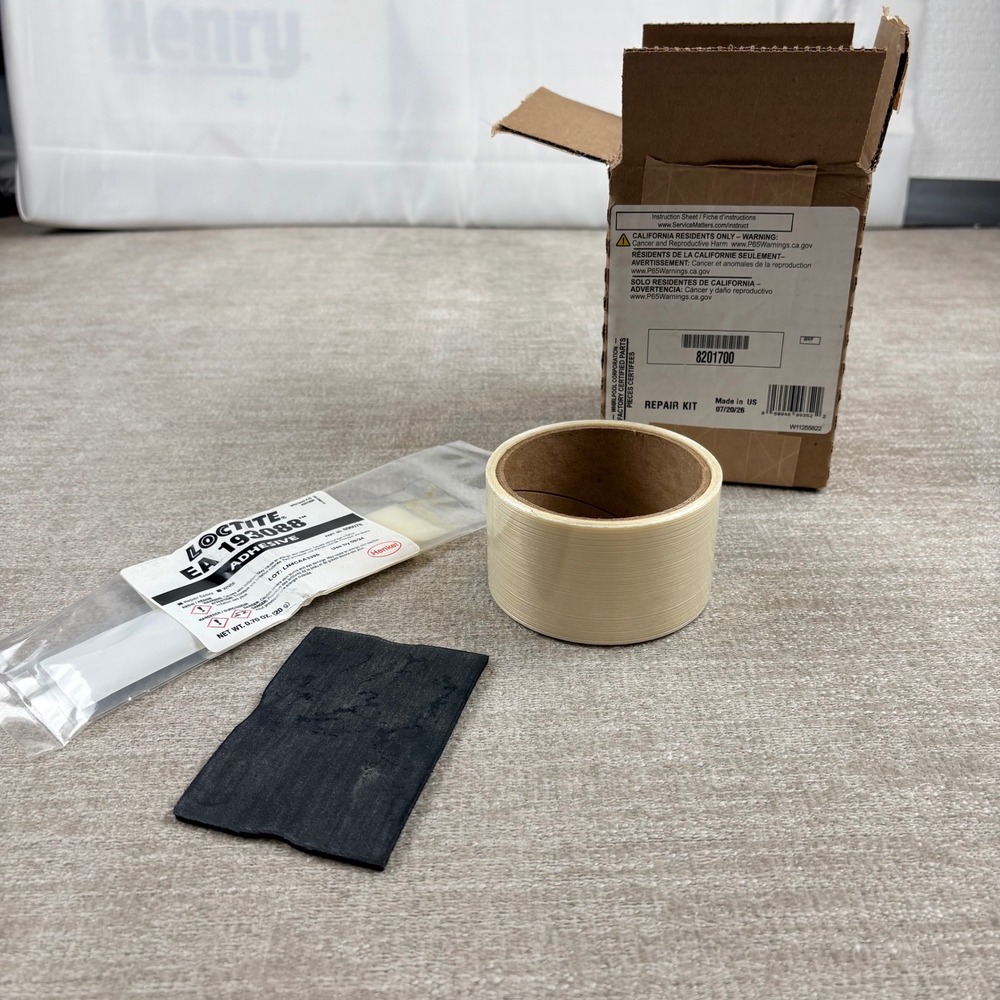 Whirlpool 8201700 Refrigerator Vinyl Repair Kit NEW Loctite EA 193088 Adhesive
